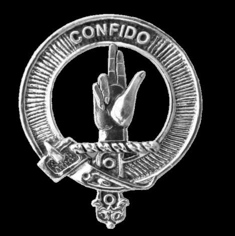 Image 0 of Boyd Clan Cap Crest Sterling Silver Clan Boyd Badge