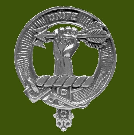 Image 0 of Brodie Clan Cap Crest Stylish Pewter Clan Brodie Badge