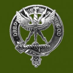 Carnegie Clan Cap Crest Stylish Pewter Clan Carnegie Badge