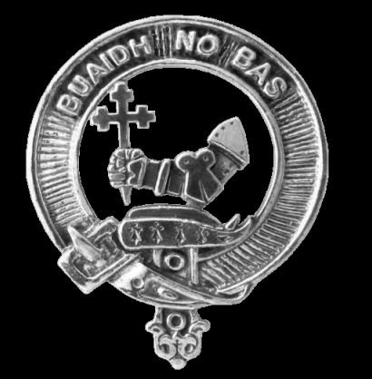 Image 0 of MacDougall Clan Cap Crest Sterling Silver Clan MacDougall Badge