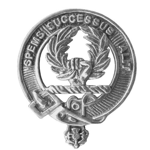 Image 1 of Ross Clan Cap Crest Stylish Pewter Clan Ross Badge
