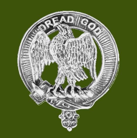 Image 0 of Munro Clan Cap Crest Stylish Pewter Clan Munro Badge