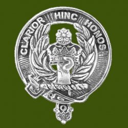 Buchanan Clan Cap Crest Stylish Pewter Clan Buchanan Badge