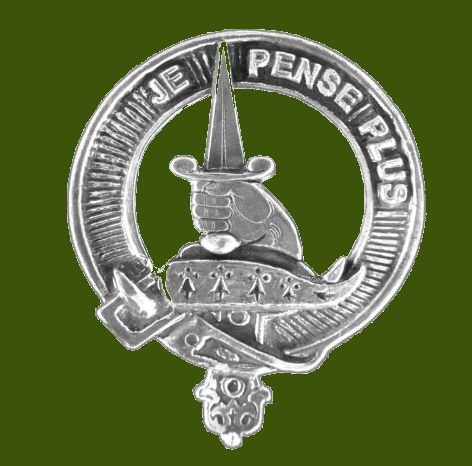 Image 0 of Erskine Clan Cap Crest Stylish Pewter Clan Erskine Badge