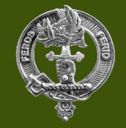 Chisholm Clan Cap Crest Stylish Pewter Clan Chisholm Badge