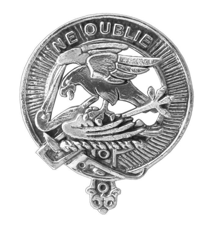 Image 1 of Graham Of Montrose Clan Cap Crest Stylish Pewter Clan Graham Of Montrose Badge