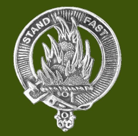Image 0 of Grant Clan Cap Crest Stylish Pewter Clan Grant Badge