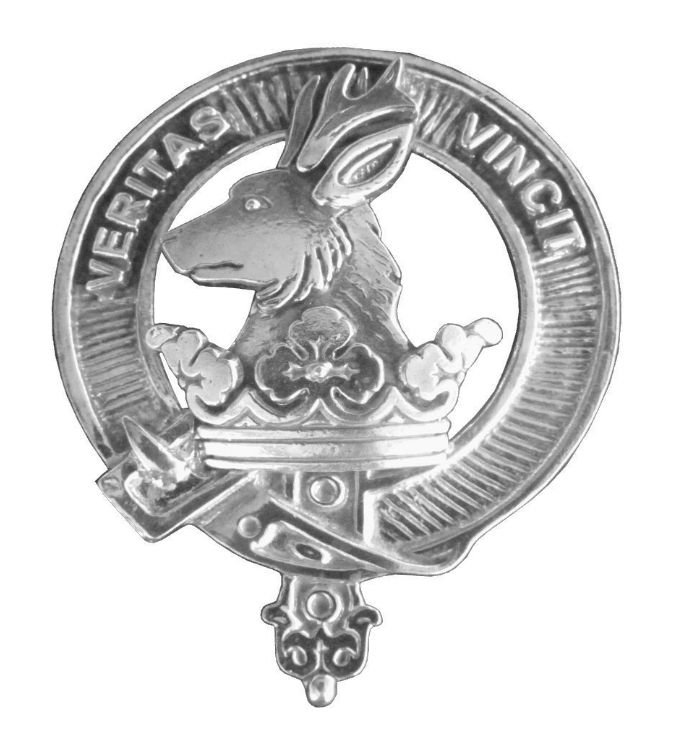 Image 1 of Keith Clan Cap Crest Stylish Pewter Clan Keith Badge