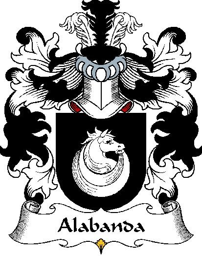 Image 0 of Alabanda Polish Coat of Arms Print Alabanda Polish Family Crest Print