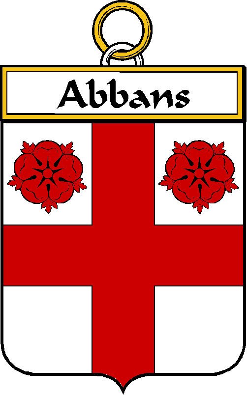 Image 0 of Abbans French Coat of Arms Print Abbans French Family Crest Print