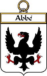 Image 0 of Abbe French Coat of Arms Print Abbe French Family Crest Print