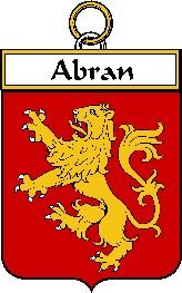 Image 0 of Abran French Coat of Arms Print Abran French Family Crest Print