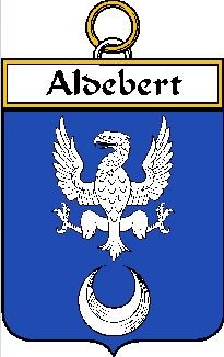 Image 0 of Aldebert French Coat of Arms Print Aldebert French Family Crest Print