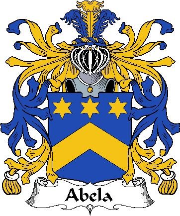 Image 0 of Abela Italian Coat of Arms Large Print Abela Italian Family Crest 