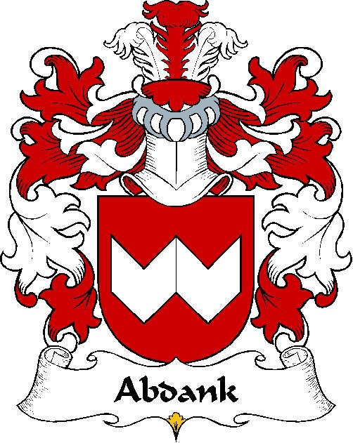 Image 0 of Abdank Polish Coat of Arms Large Print Abdank Polish Family Crest 