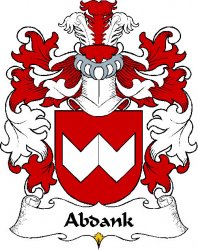 Abdank Polish Coat of Arms Large Print Abdank Polish Family Crest 