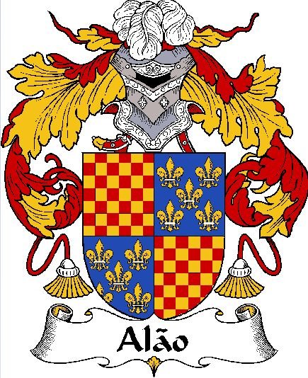 Image 0 of Alao Spanish Coat of Arms Print Alao Spanish Family Crest Print
