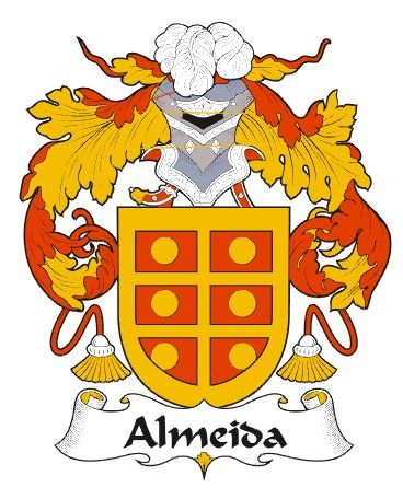 Image 0 of Almeida Spanish Coat of Arms Print Almeida Spanish Family Crest Print