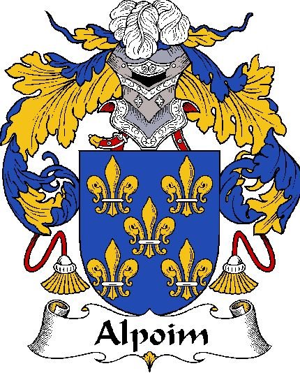 Image 0 of Alpoim Spanish Coat of Arms Print Alpoim Spanish Family Crest Print