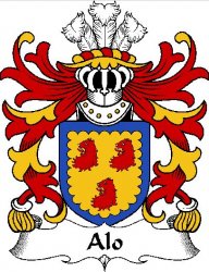 Alo Welsh Coat of Arms Print Alo Welsh Family Crest Print
