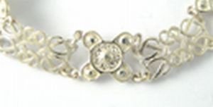 Image 4 of St Ninians Treasure Isle Design Sterling Silver Bracelet