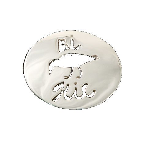 Image 1 of Gaelic Treasures Bli Glic Be Wise Design Sterling Silver Brooch