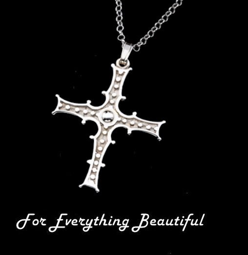 Image 0 of Celtic Cross Of Cong Shannon Ireland Sterling Silver Pendant