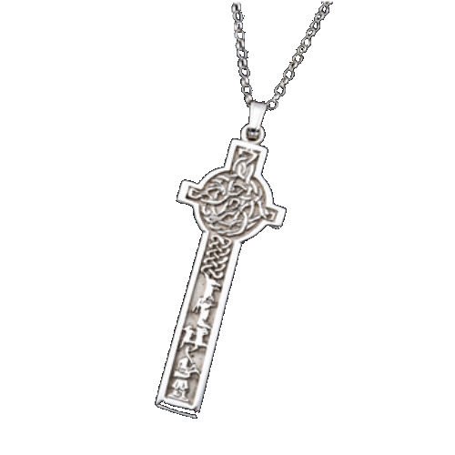 Image 1 of Celtic Cross Alexander Of Kilmory Design Sterling Silver Pendant