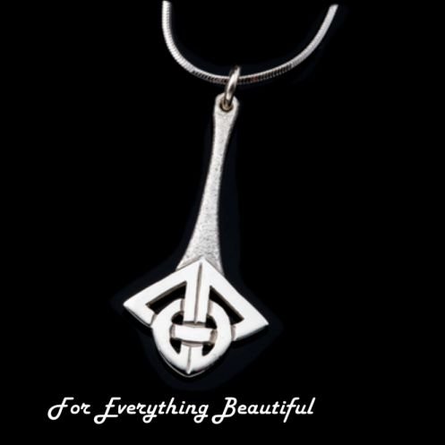 Image 0 of Celtic Friendship Knot Design Sterling Silver Pendant