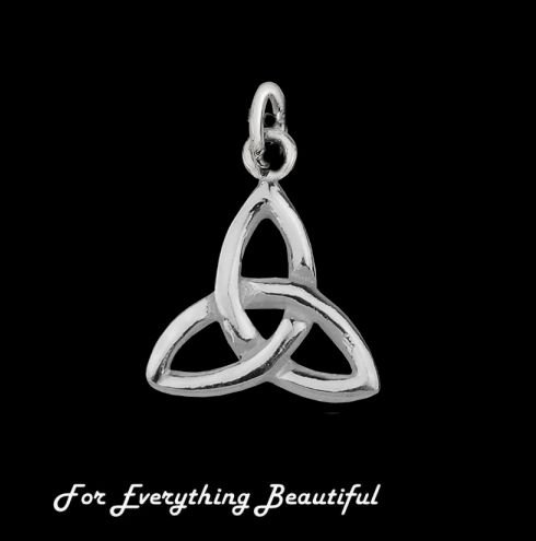 Image 0 of Celtic Trinity Knot Design Sterling Silver Charm