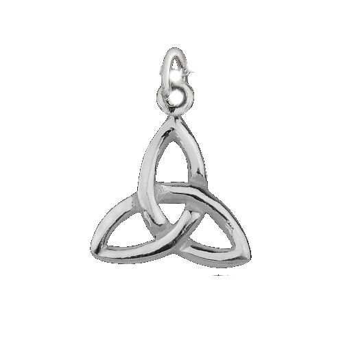 Image 1 of Celtic Trinity Knot Design Sterling Silver Charm