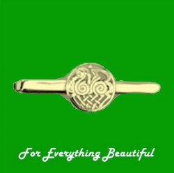 Sleipnir Horse Norse Design Mens 9K Yellow Gold Tie Bar 