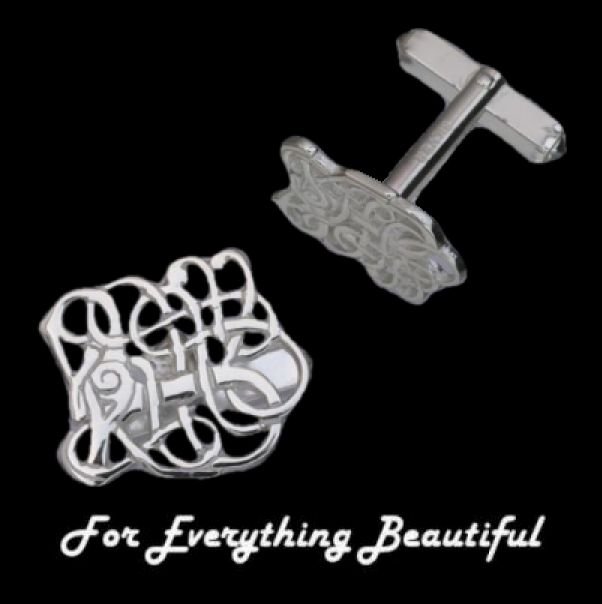 Image 0 of Anglian Beast Design Sterling Silver Mens Cufflinks