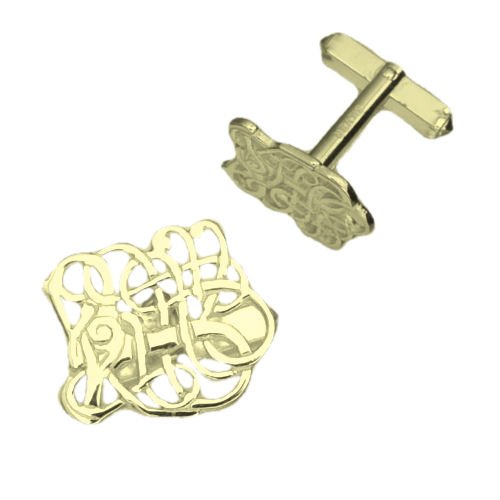 Image 1 of Anglian Beast Design 9K Yellow Gold Mens Cufflinks