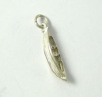 Image 1 of Shetland Islands Model Boat Design Small Sterling Silver Charm