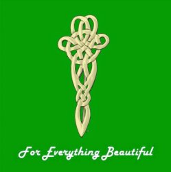 Celtic Line Of Life Knotwork 9K Yellow Gold Kilt Pin