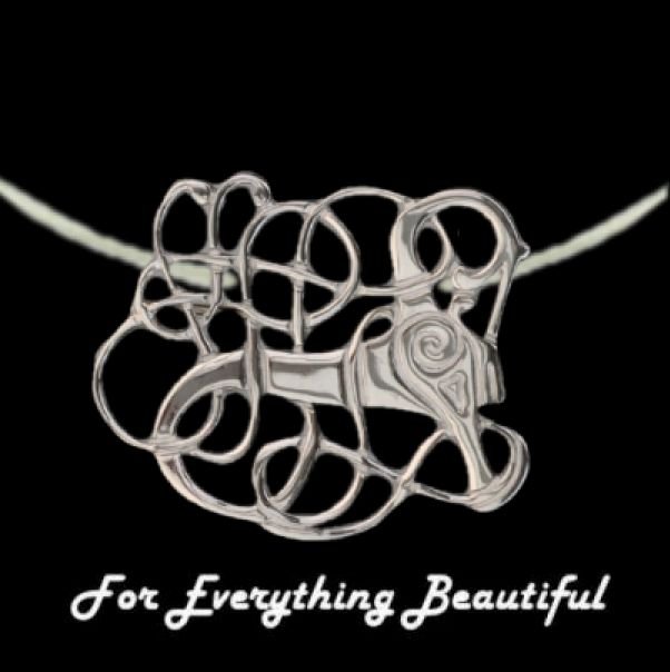 Image 0 of Anglian Beast Design Sterling Silver Pendant