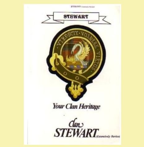 Image 0 of Stewart Your Clan Heritage Stewart Clan Paperback Book Alan McNie