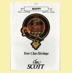 Scott Your Clan Heritage Scott Clan Paperback Book Alan McNie