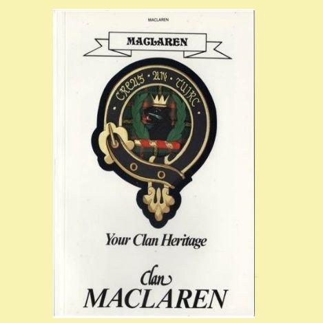 Image 0 of MacLaren Your Clan Heritage MacLaren Clan Paperback Book Alan McNie
