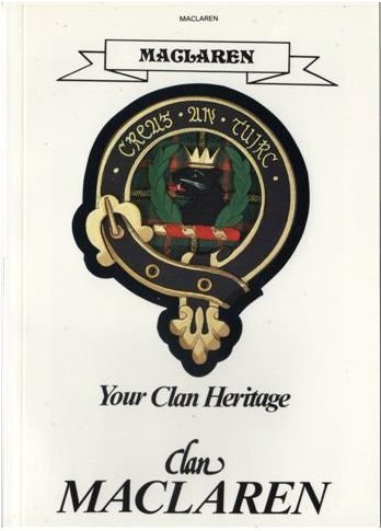 Image 1 of MacLaren Your Clan Heritage MacLaren Clan Paperback Book Alan McNie