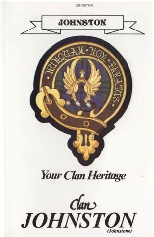 Image 1 of Johnston Your Clan Heritage Johnston Clan Paperback Book Alan McNie