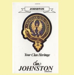 Johnston Your Clan Heritage Johnston Clan Paperback Book Alan McNie