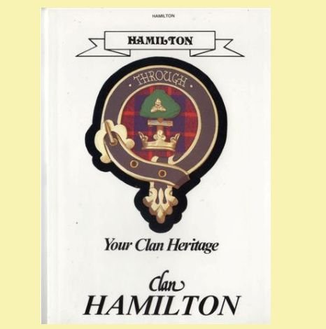 Image 0 of Hamilton Your Clan Heritage Hamilton Clan Paperback Book Alan McNie