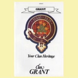 Grant Your Clan Heritage Grant Clan Paperback Book Alan McNie