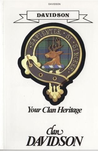 Image 1 of Davidson Your Clan Heritage Davidson Clan Paperback Book Alan McNie