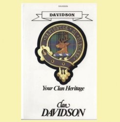 Davidson Your Clan Heritage Davidson Clan Paperback Book Alan McNie