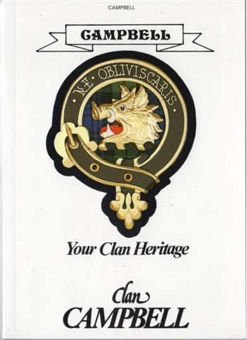 Image 1 of Campbell Your Clan Heritage Campbell Clan Paperback Book Alan McNie