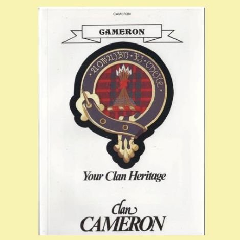 Image 0 of Cameron Your Clan Heritage Cameron Clan Paperback Book Alan McNie