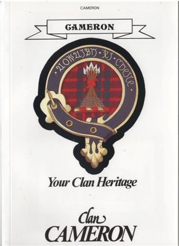 Image 1 of Cameron Your Clan Heritage Cameron Clan Paperback Book Alan McNie